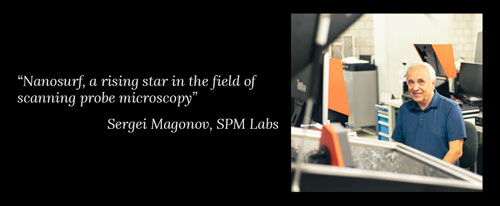 Nanosurf, a rising star in the field of scanning probe microscopy - Sergei Magonov