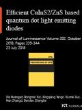 Efficient CuInS2/ZnS based quantum dot light emitting diodes by engineering the exciton formation interface