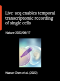 Live-seq enables temporal transcriptomic recording of single cells