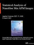 Statistical analysis of periodic fibrous structures by AFM