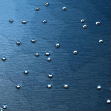 AFM image of quantum dots