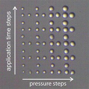 Automated spotting calibration.