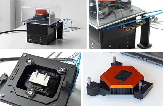 Motorized XYZTF translation and goniometer stage