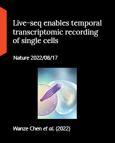 Live-seq enables temporal transcriptomic recording of single cells