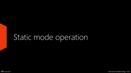 Static mode operation