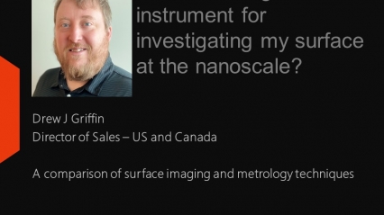 What is the right instrument for investigating my surface at the nanoscale?