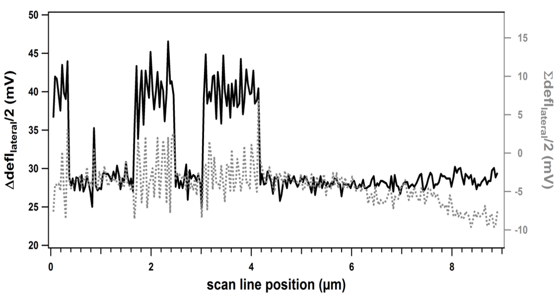 average line graph