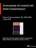 Assessment of corneal substrate biomechanics and its effect on epithelial stem cell maintenance and differentiation