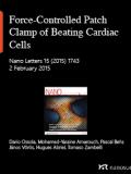 Force-Controlled Patch Clamp of Beating Cardiac Cells