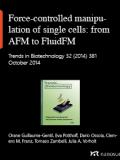 Force-controlled manipulation of single cells: from AFM to FluidFM