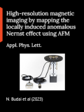 High-resolution magnetic imaging by mapping the locally induced anomalous Nernst effect using atomic force microscopy