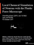 Local Chemical Stimulation of Neurons with the Fluidic Force Microscope (FluidFM)
