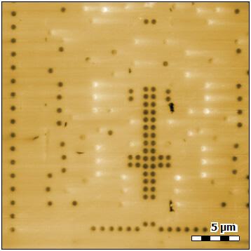 Topography of an integrated circuit structure with multiple transistor contacts