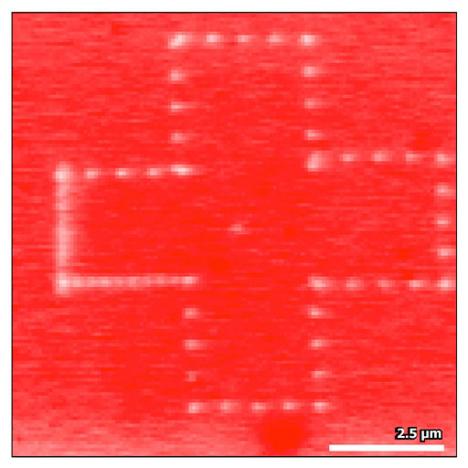 KPFM of locally deposited charges on an insulating oxide surface